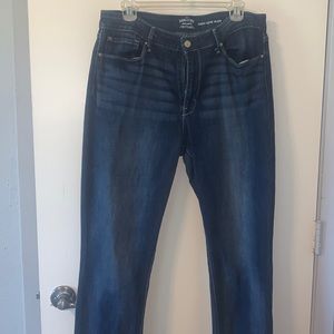 Woman’s Levi High Rise Slim straight leg jeans